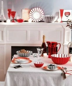 Guzzini Schüssel Grace In Rot 25 Cm / 10,5 Cm -KitchenAid Shop GRACE neu 1 1