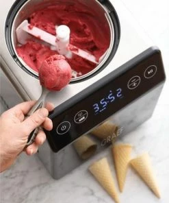 GRAEF Eismaschine IM 700, Edelstahl-schwarz -KitchenAid Shop Graef Eismaschine IM700 MOOD 03