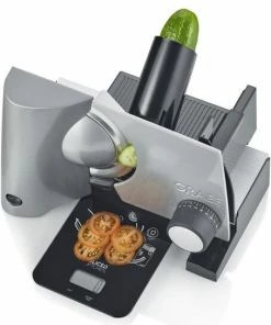 GRAEF Allesschneider Sliced Kitchen SKS 30000MW In Silber -KitchenAid Shop Graef S3000MW mit KS202 Gemuese