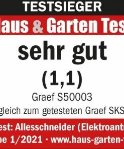 GRAEF Allesschneider Sliced Kitchen SKS 500 In Silber -KitchenAid Shop Graef S50003