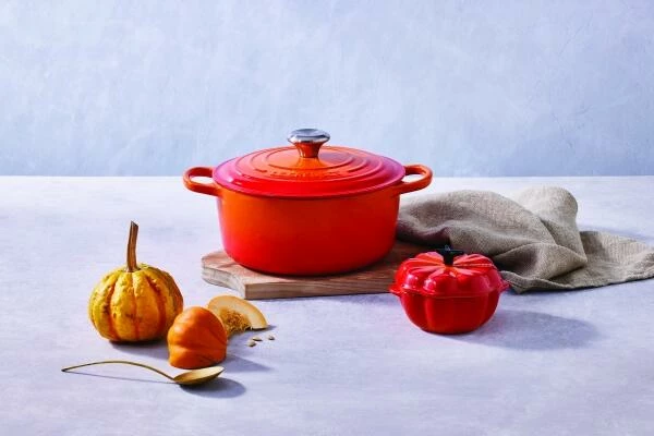Le Creuset Kürbisförmchen Mit Deckel In Ofenrot 7 Le Creuset Kürbisförmchen Mit Deckel In Ofenrot – Bild 7