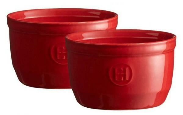 Emile Henry Töpfchen Nr. 10 In Granatapfel, 2er Set 1 Emile Henry Töpfchen Nr. 10 In Granatapfel, 2er Set