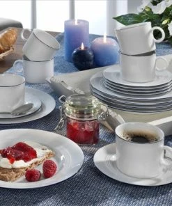 Friesland Porzellan Friesland Rührschüssel JEVERLAND 25 Cm -KitchenAid Shop Jeverland kl Brise 18tlg 2