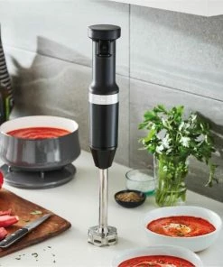 KitchenAid Stabmixer Set In Onyx Schwarz, Kabelgebunden -KitchenAid Shop KA Blender Ambiente