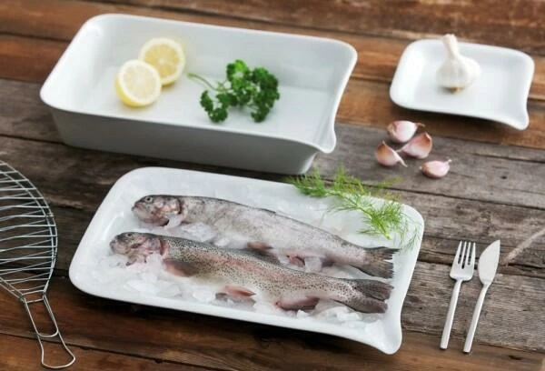 Kahla Five Senses Midi-Backform 28 X 19 Cm In Weiß 2 Kahla Five Senses Midi-Backform 28 X 19 Cm In Weiß – Bild 2