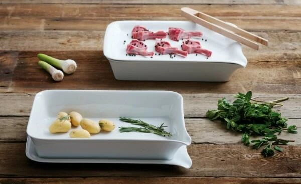 Kahla Five Senses Midi-Backform 28 X 19 Cm In Weiß 5 Kahla Five Senses Midi-Backform 28 X 19 Cm In Weiß – Bild 5