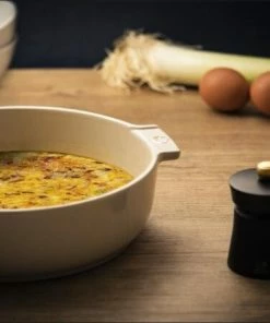 Appolia Auflaufform Rund In Schiefergrau 23 Cm Durchmesser -KitchenAid Shop OMELETTE peugeot