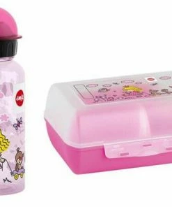 Emsa Kids Trinkflasche Und Brotdose Princess, 2-teilig