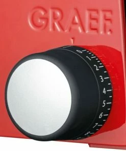 GRAEF Allesschneider Sliced Kitchen SKS 11003 In Rot -KitchenAid Shop S11003 stufenlose Schnittstaerkeneinstellung neu