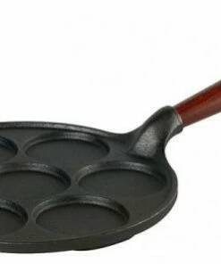 Skeppshult Pfannkuchenpfanne 7er Mit Holzgriff