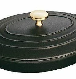 Staub Auflaufform Aus Gusseisen Mit Deckel, Oval