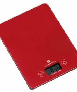 Zassenhaus Digitalwaage Balance In Rot