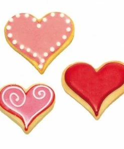 Birkmann Ausstechformen-Set Herz, 3-teilig -KitchenAid Shop herz 3 fach ambiente